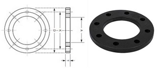 MS IS 2062 Gr. A Backup Flange