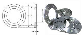 Monel Alloy Backup Flange